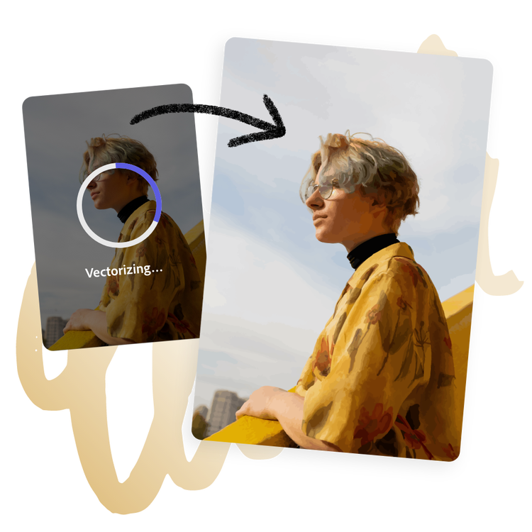 Desktop SVG converter software illustration