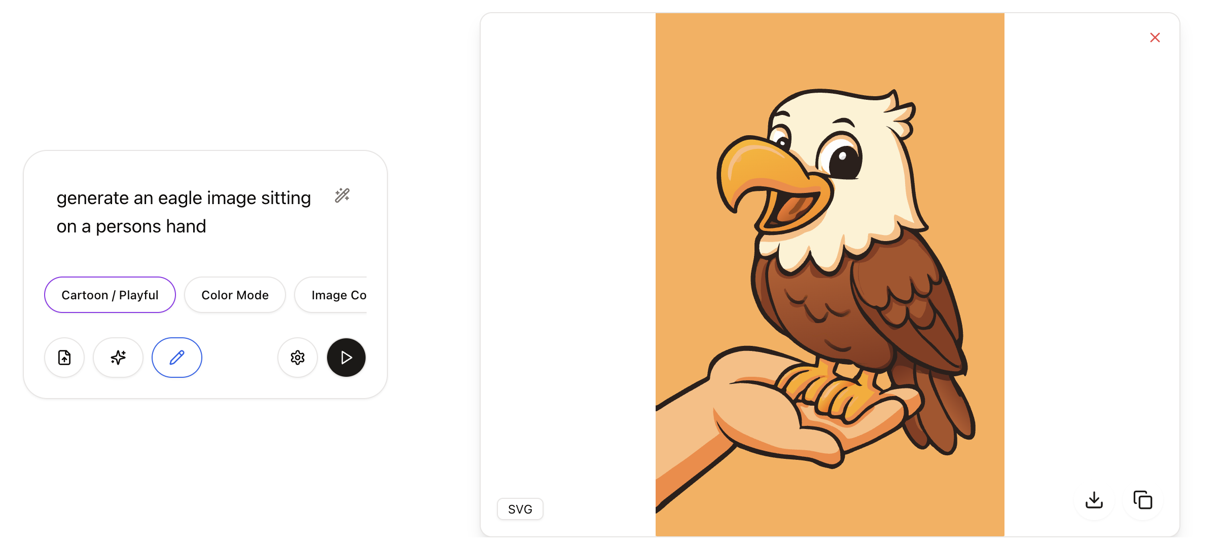 SVG Generator concept illustration