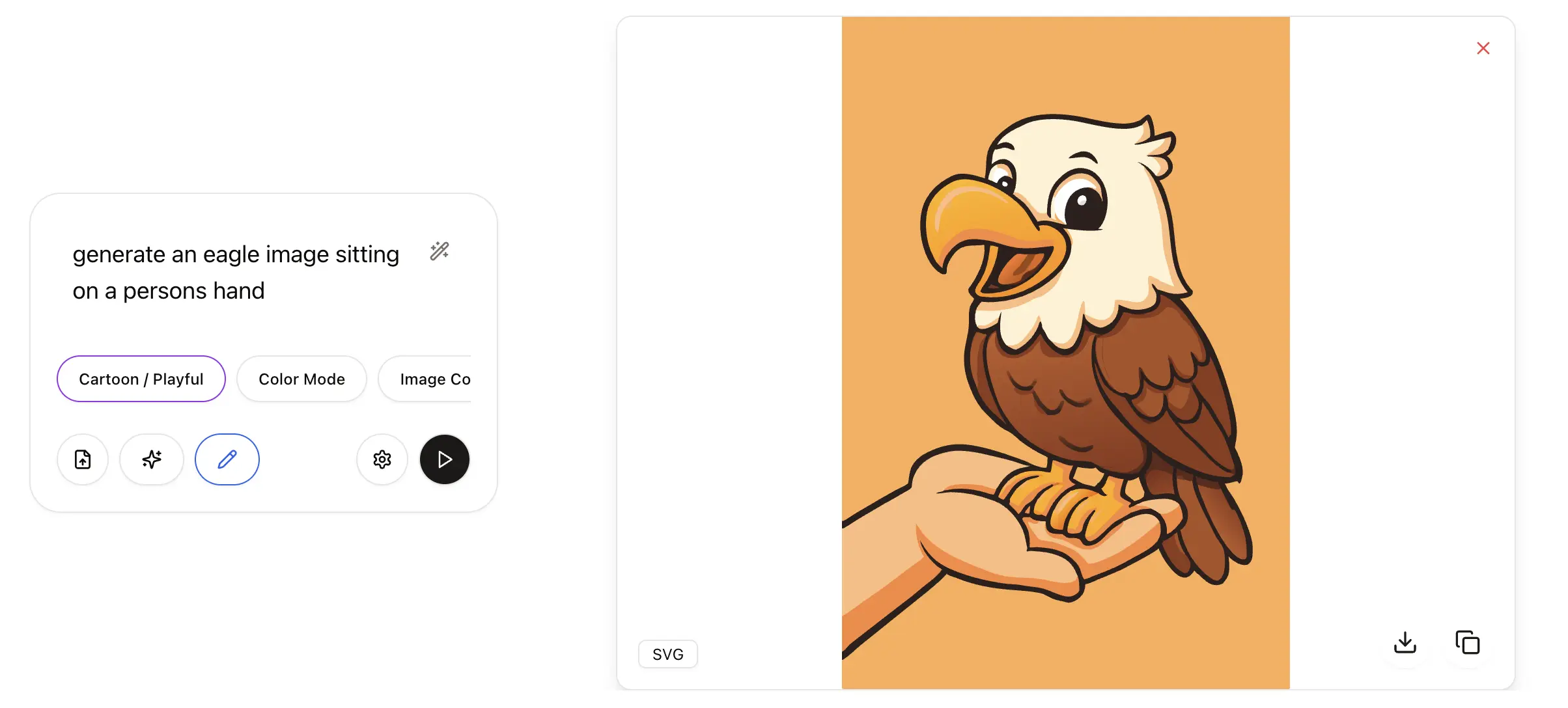 SVG Generator concept illustration